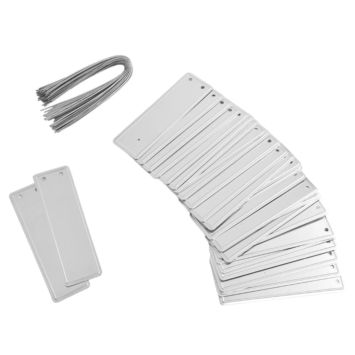 50pcs Double Sided Aluminum Plant Labels for Garden Use (2023)