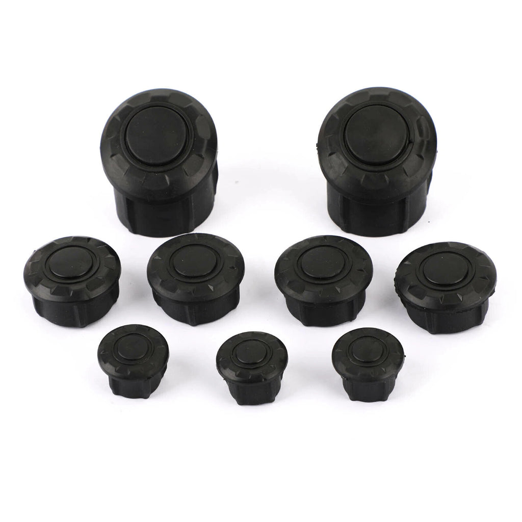 Set of 2 Frame Plugs for BMW R1200GS R 1200 GS LC Adventure (2014–2019)