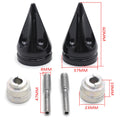 Pair Cone Handle Bar Ends for Honda CBR (1993–2007) Chrome