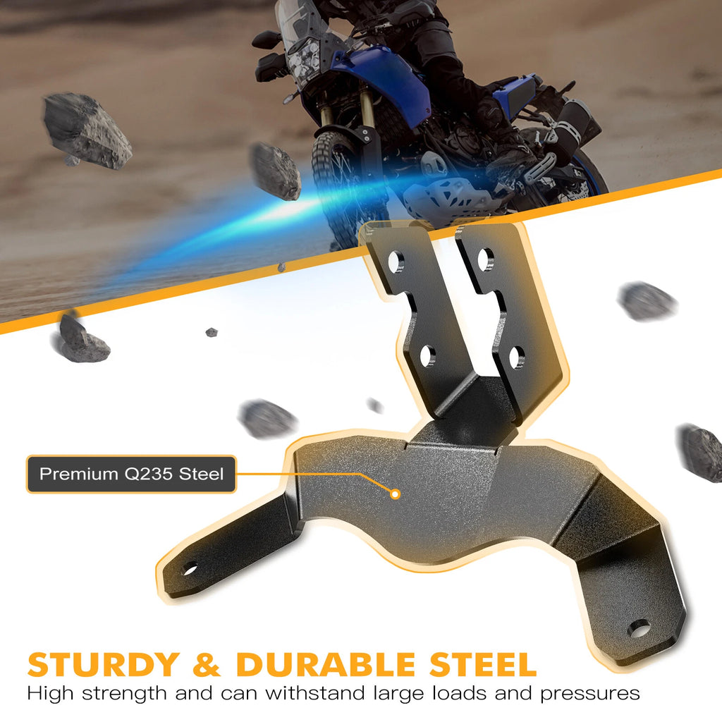 Auxiliary Light Mounting Bracket for Yamaha Tenere 700 (2019–2023)