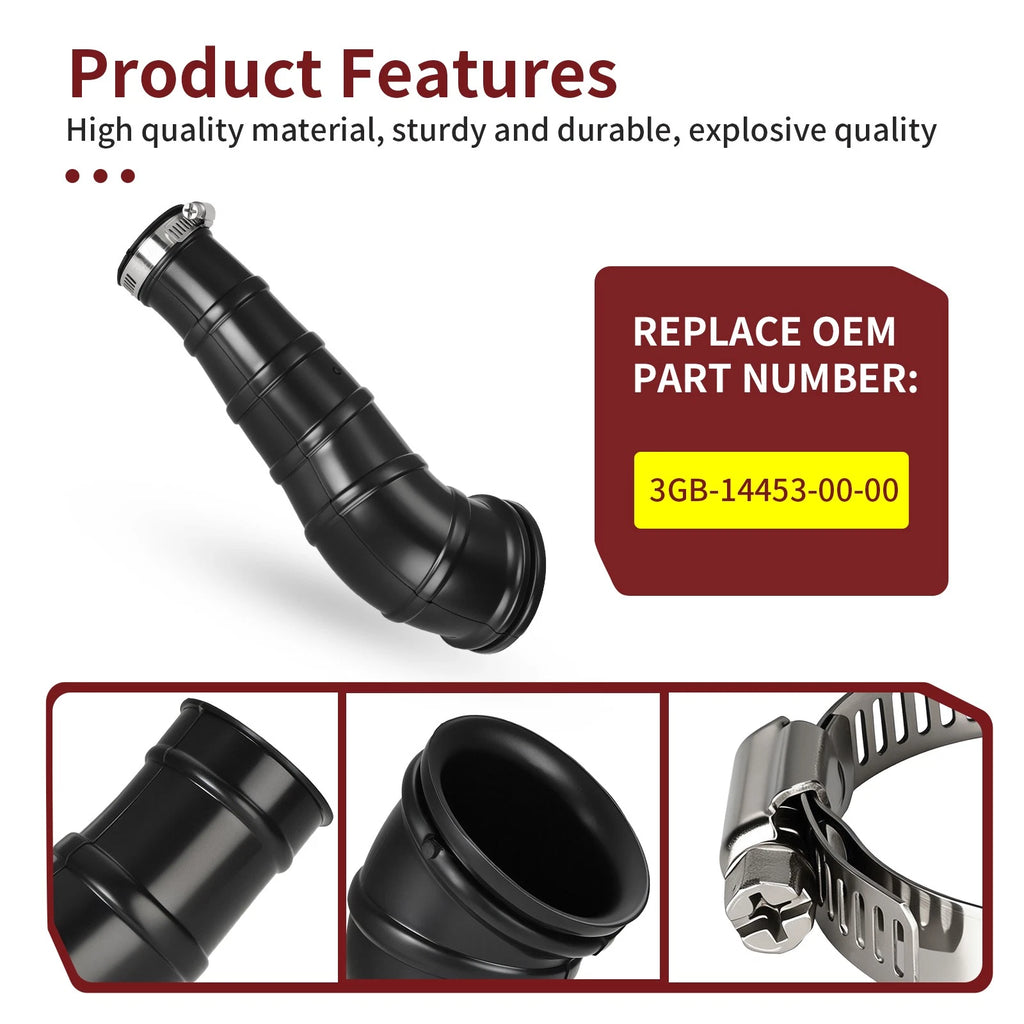 Air Joint Intake Boot for Yamaha Raptor Grizzly Champ Badger YFM 50 80 100