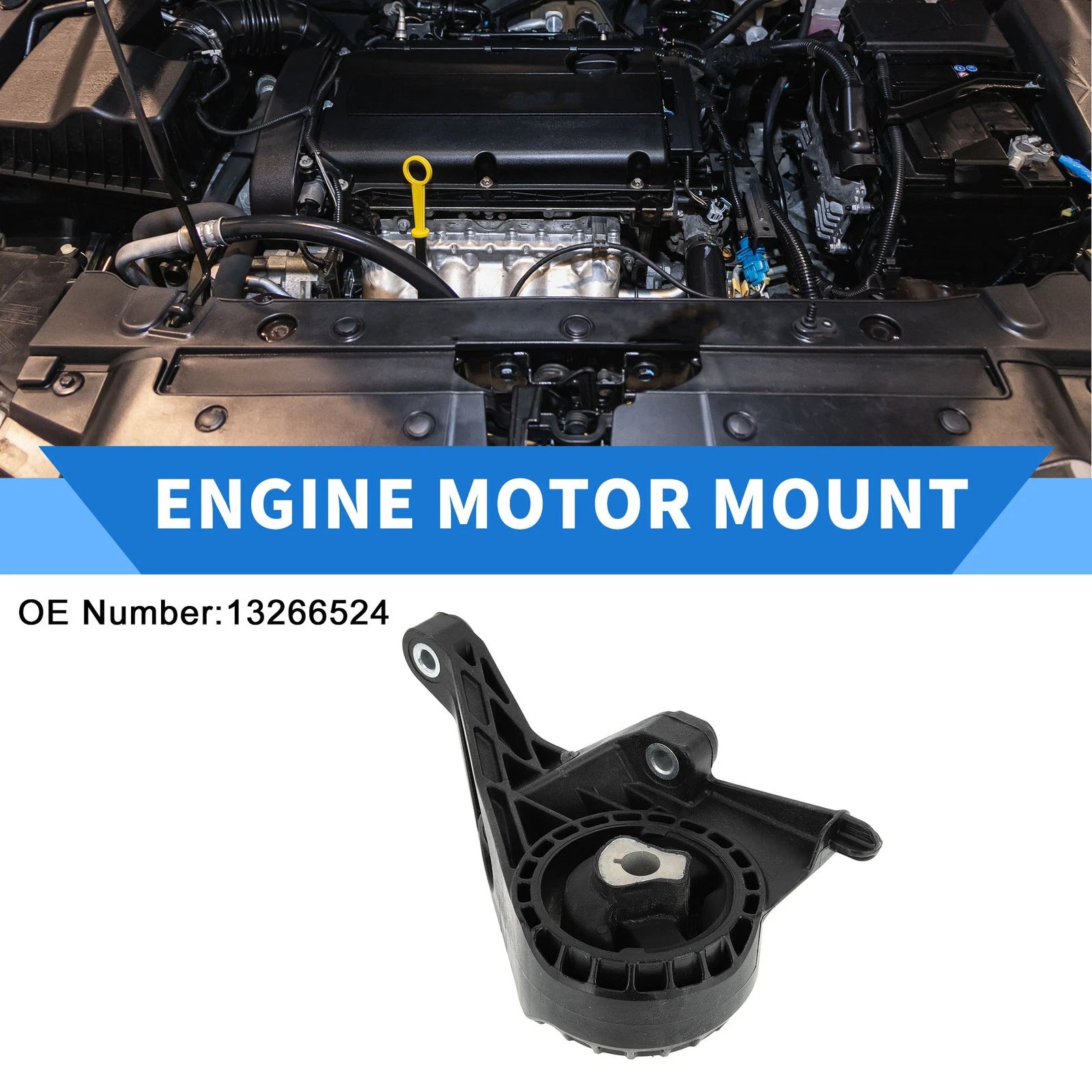 Engine Motor Mount Replacement for Chevrolet Cruze (2009–2016) 1.6L A/MT