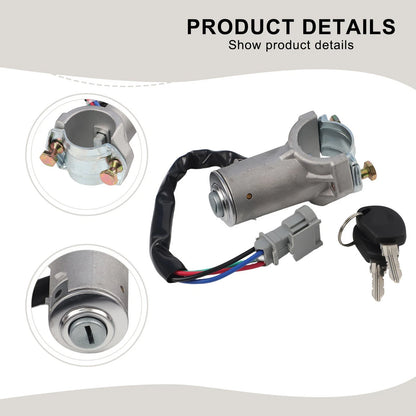 Ignition Switch Assembly for Iveco For Daily 1999 2006 All Models Plastic Metal