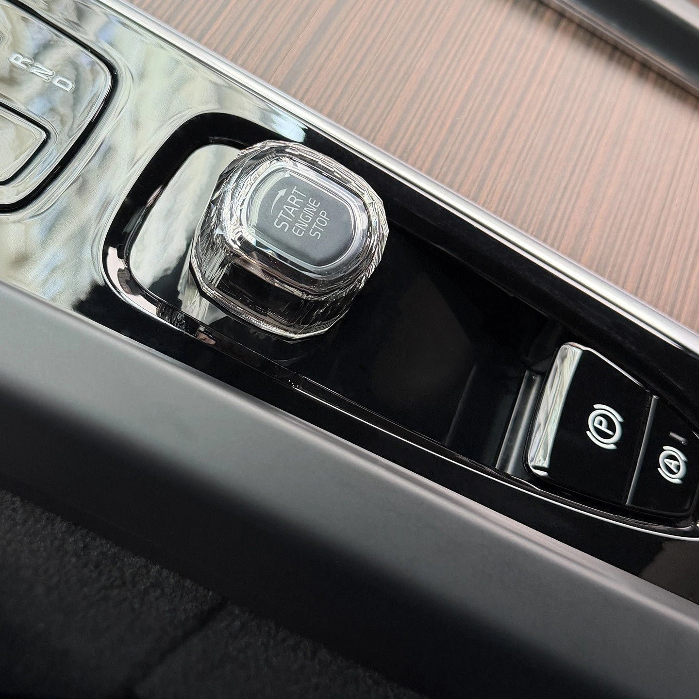 One Click Start Knob for - Glass Construction