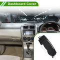 Dashboard Cover Mat for Toyota Corolla 2000–2007 Dash Cover Black Red