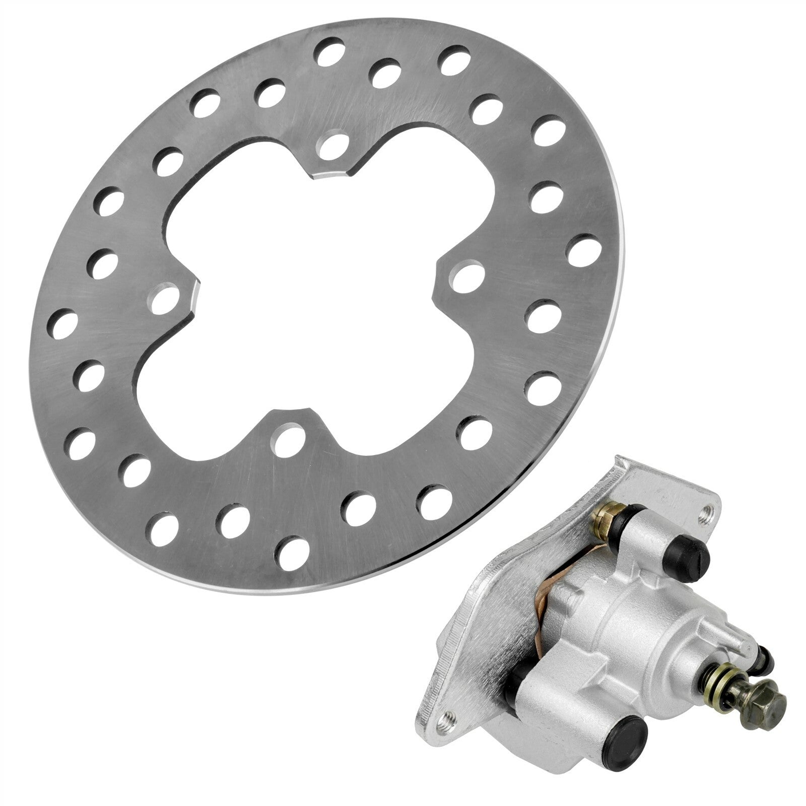 Front Left Brake Disc Rotor Caliper Replacement for Honda Rancher TRX420FA (2014–2026)