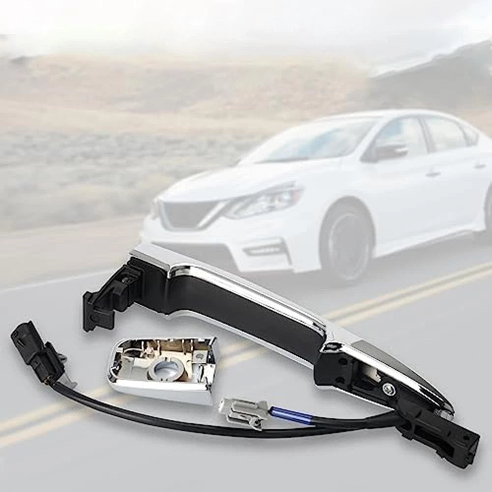 Door Handle Pull for Nissan Sentra Leaf (2010–2020) Silver Design