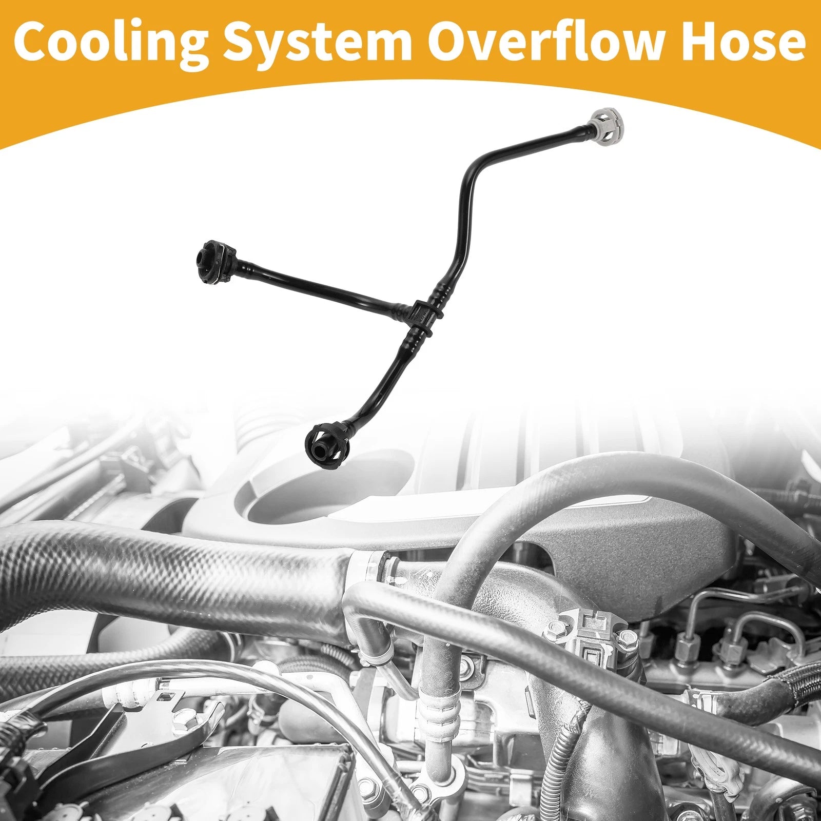 Cooling System Overflow Hose Replacement for Audi Q5 2.0L (2016–2024)