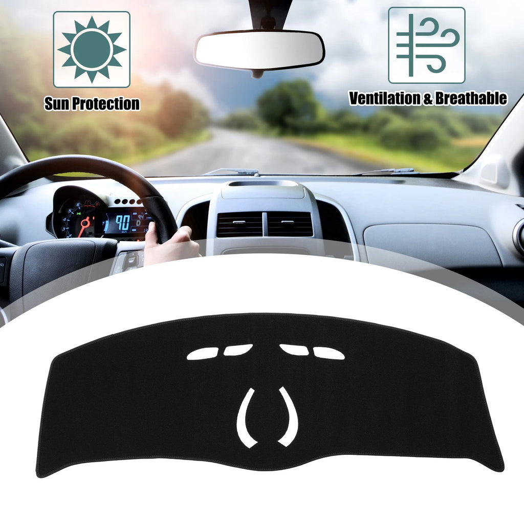 Dashboard Cover Polyester Silicone Non Slip Mat for BMW MINI F55 (2014–2018)