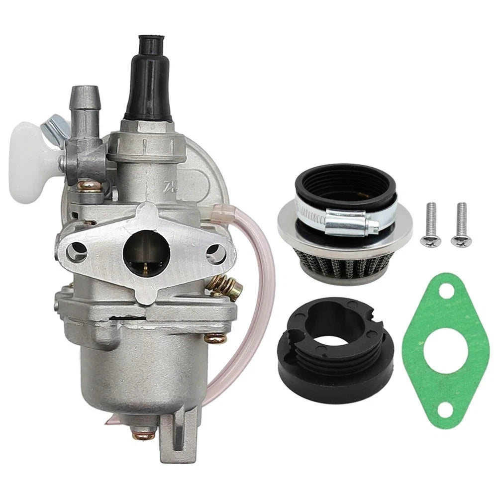 Carburetor with Air Filter Stack for 47cc 49cc Engines (Compatible)