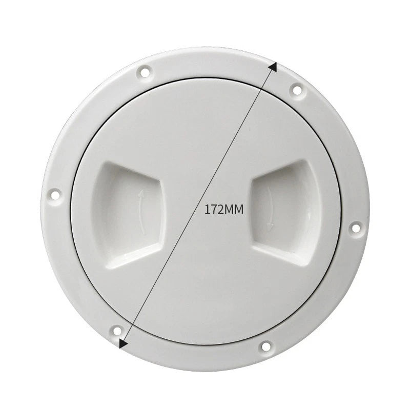 6" Round Access Hatch Cover Lid for Marine Boat (Universal Fit)