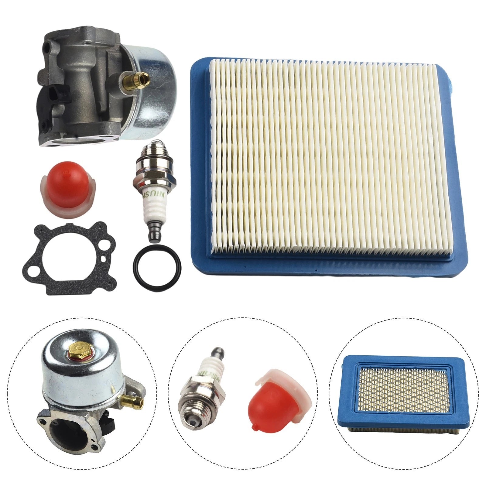 Carburetor Kit for Mower Models 12D802, 12F702, 12F802