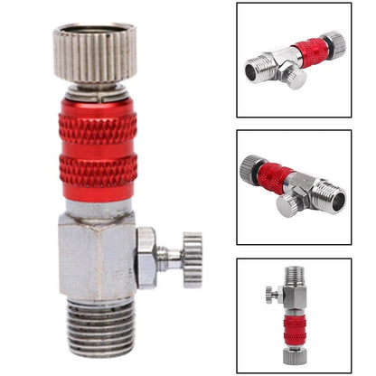 1/8 Quick Connect Air Brush Adapter for Automotive Use (Metal Construction)