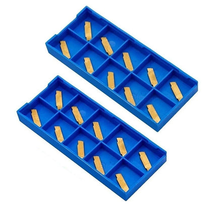 20PCS Carbide Inserts MGMN150G NC30 for Turning Grooving Tools