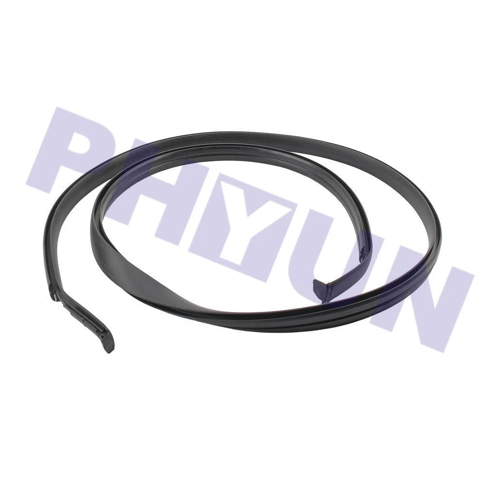 2Pcs Roof Molding Trim Black Rubber for Toyota Prius C (2012–2021)