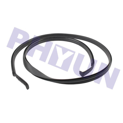 2Pcs Roof Molding Trim Black Rubber for Toyota Prius C (2012–2021)