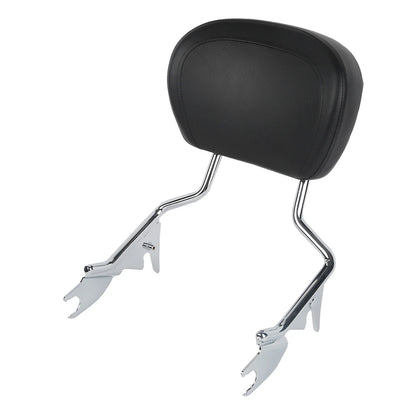 Sissy Bar Backrest Luggage Rack Docking Kit for Harley Touring (2009–2013)