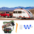 Trailer Tail Light Converter 3-to-2 Wire Splice-in for Universal Car Use (—)