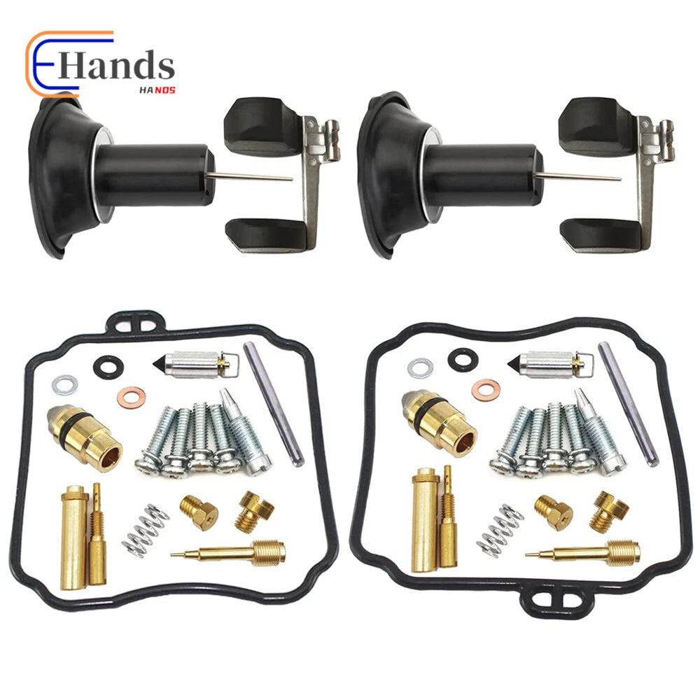 2X Carburetor Repair Kits for Yamaha V Star 650 XVS650 V Star 250 (2000–2019)