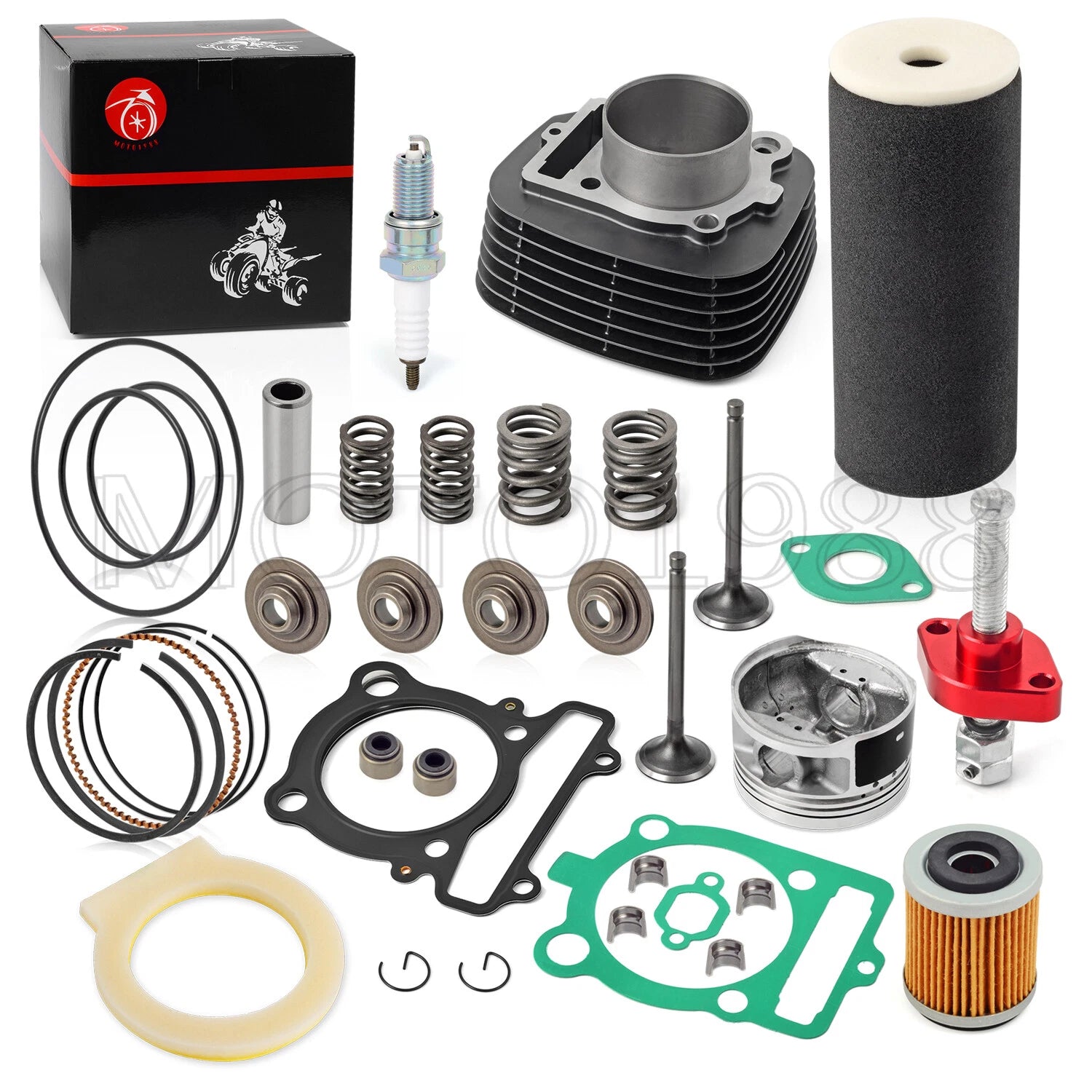 Top End Kit Set for Yamaha Warrior 350 (1990–2004) - Cylinder, Piston, Gasket
