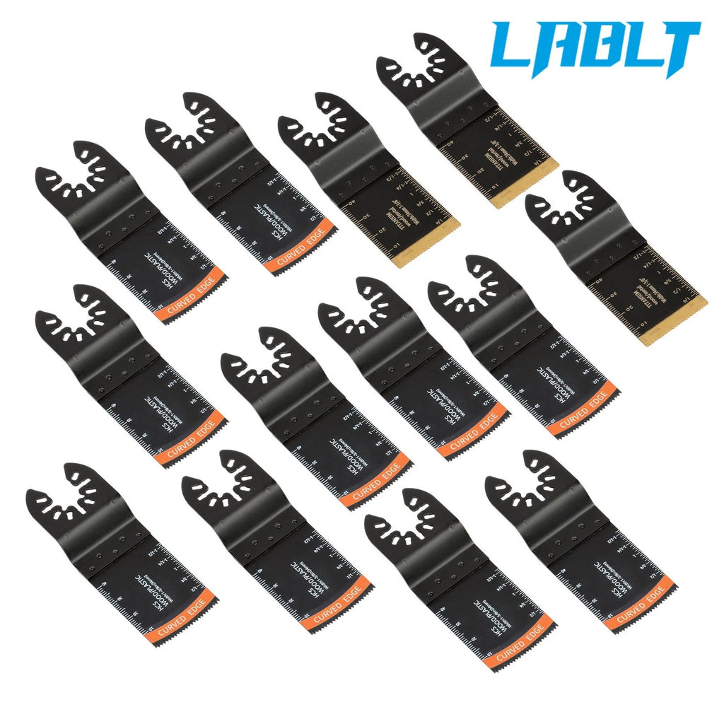 35PCS Titanium Oscillating Tool Blades for LABLT Multitool