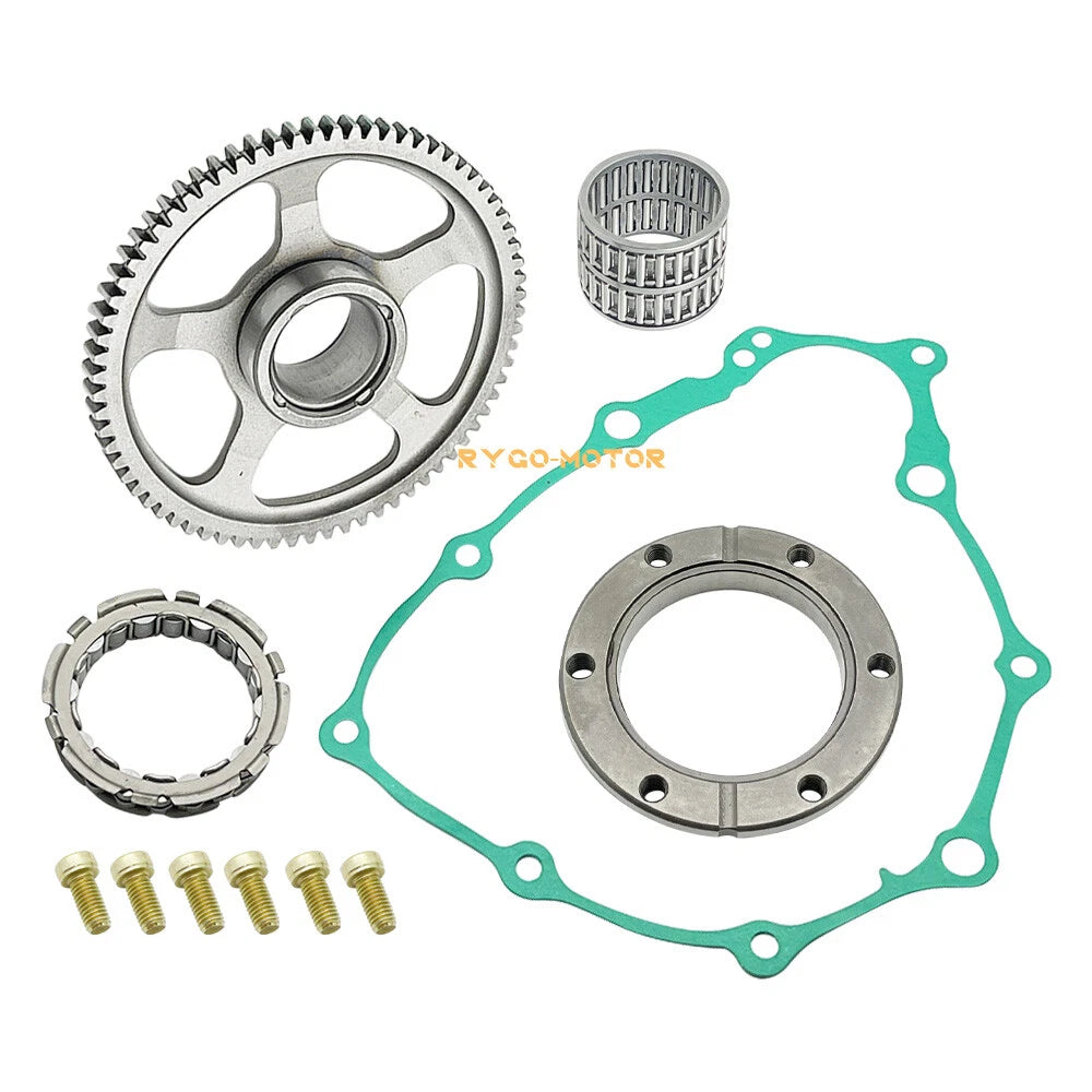 Starter Clutch One Way Gear Bearing w/Gasket for Honda TRX400EX TRX400X (1999–2014)