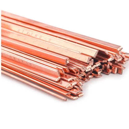 20pcs Phosphor Copper Welding Rods 250mm x 2.5mm for Metal Bonding