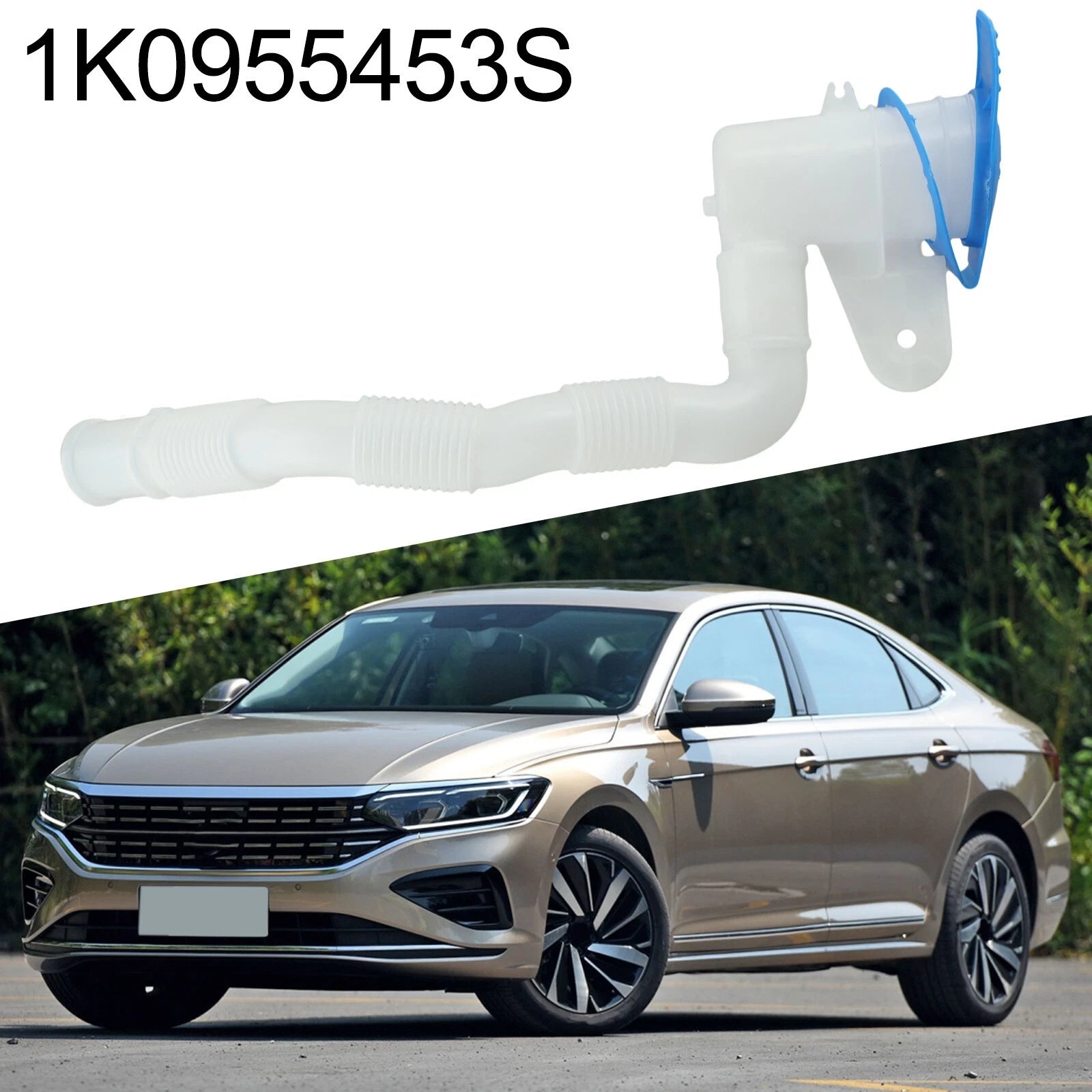 Windshield Washer Reservoir Wiper Water Pipe for Golf A3 (2006–2013)