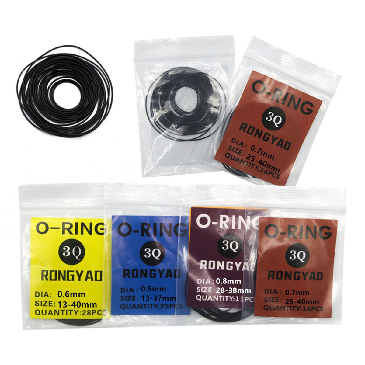 O-Ring Waterproof Rubber Gaskets for Watchmaker Tools