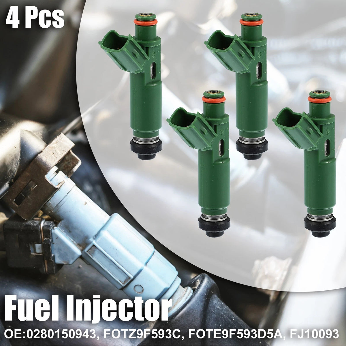 Fuel Injector Nozzle Replacement Set for Toyota Celica Matrix 1.8L (2003–2005)