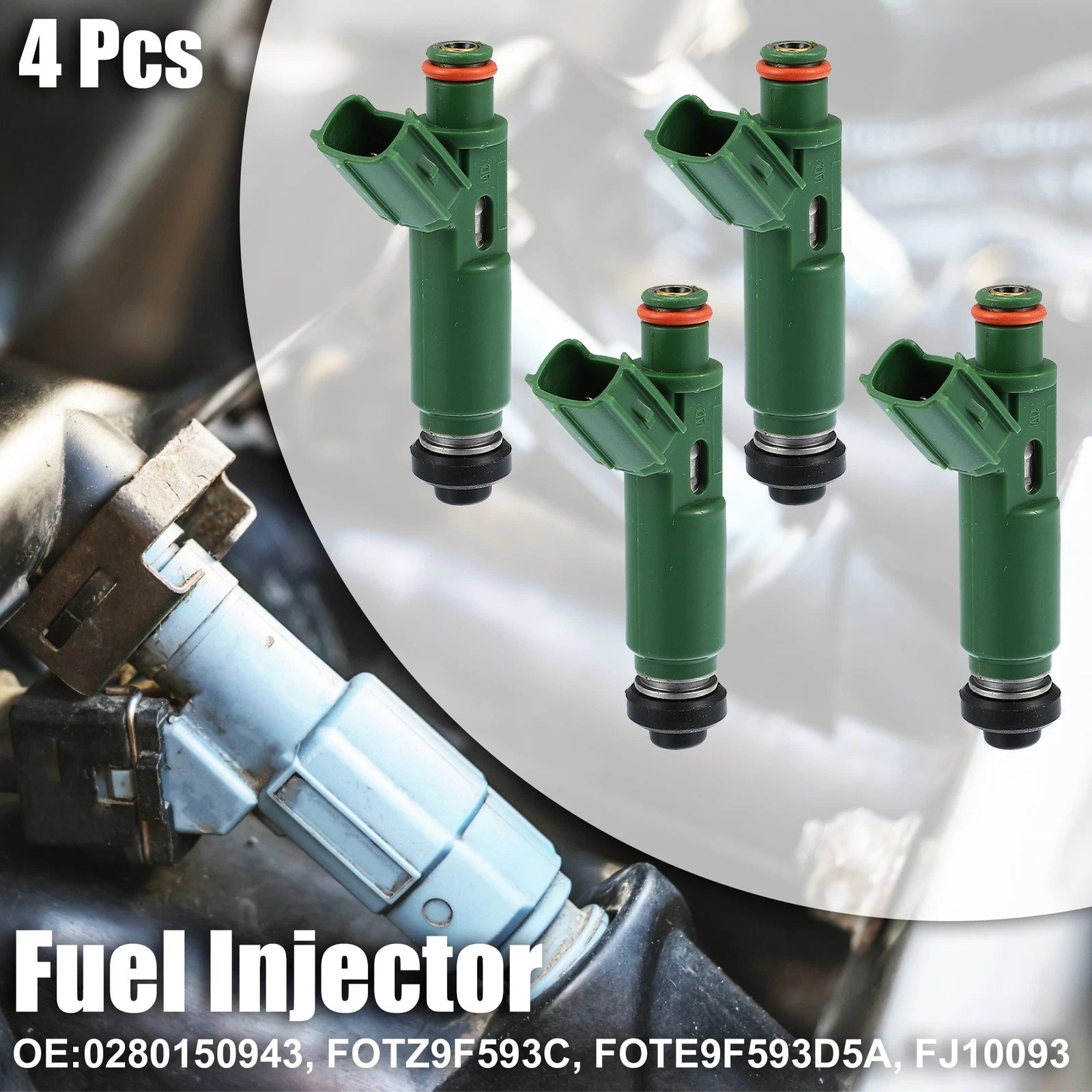 Fuel Injector Nozzle Replacement Set for Toyota Celica Matrix 1.8L (2003–2005)