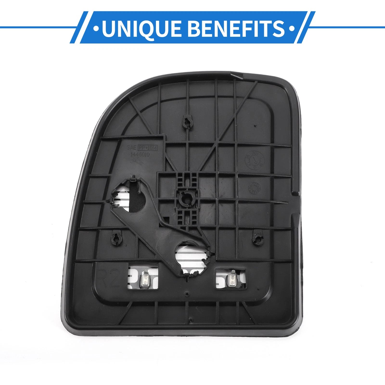 Heated Right Passenger Side Mirror Glass Replacement for Ford E150 (2009–2014)