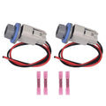 2 Set Rear License Plate Light Bulb Socket Wiring Harness Kit For Ford Lincoln