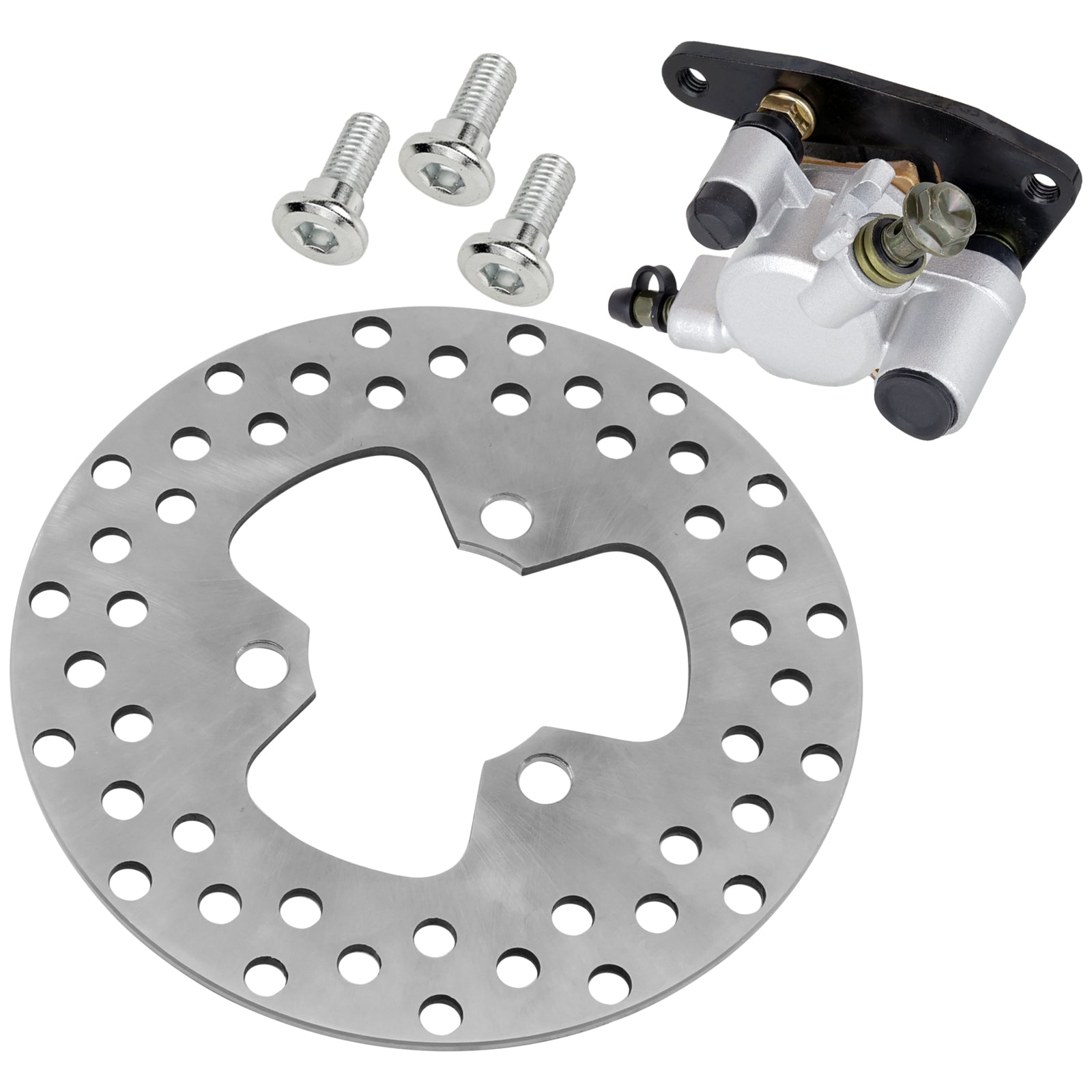 Front Brake Disc and Caliper Replacement for Honda Sportrax 400 TRX400EX (1999–2001)