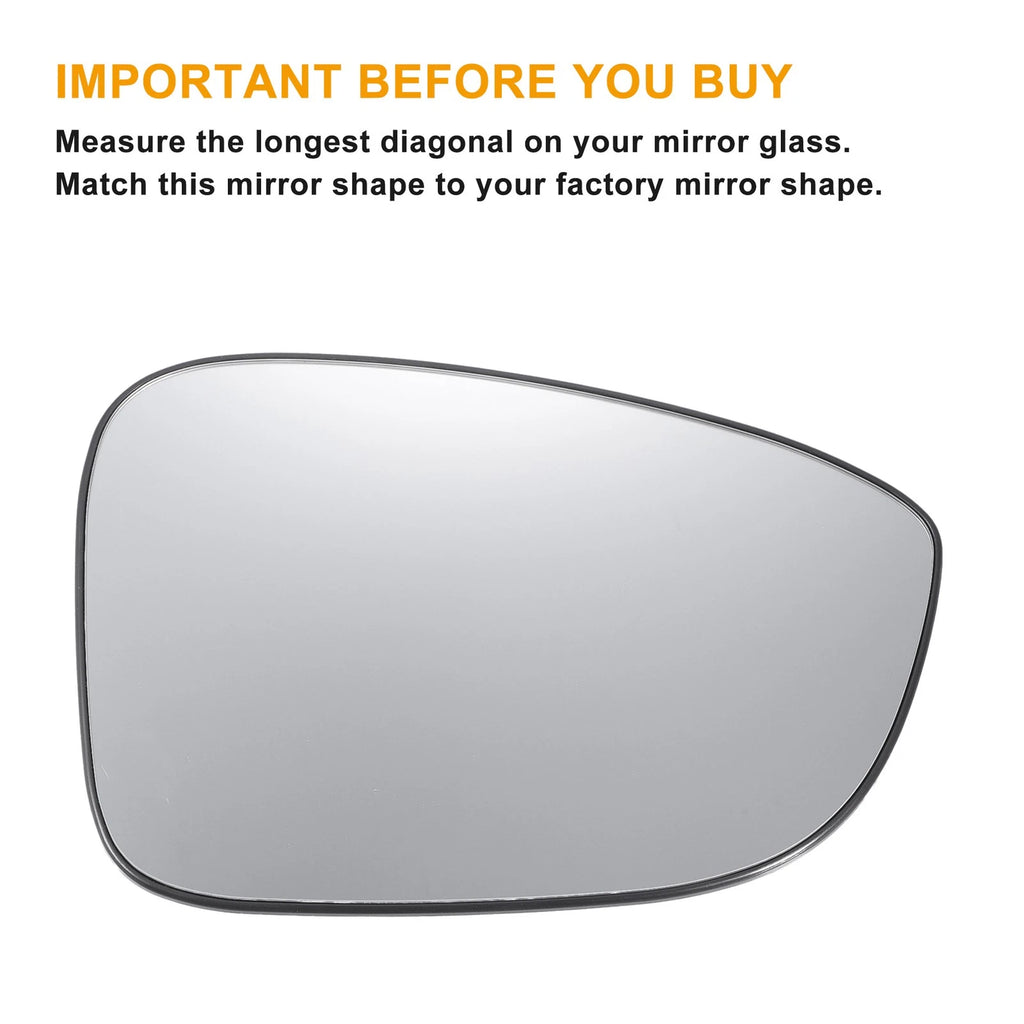 Right Side Mirror Glass Non-Heated for Honda Accord (2018–2022)