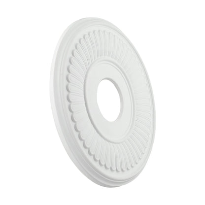 33cm PU Ceiling Medallion Cover for Interior Lighting Solutions