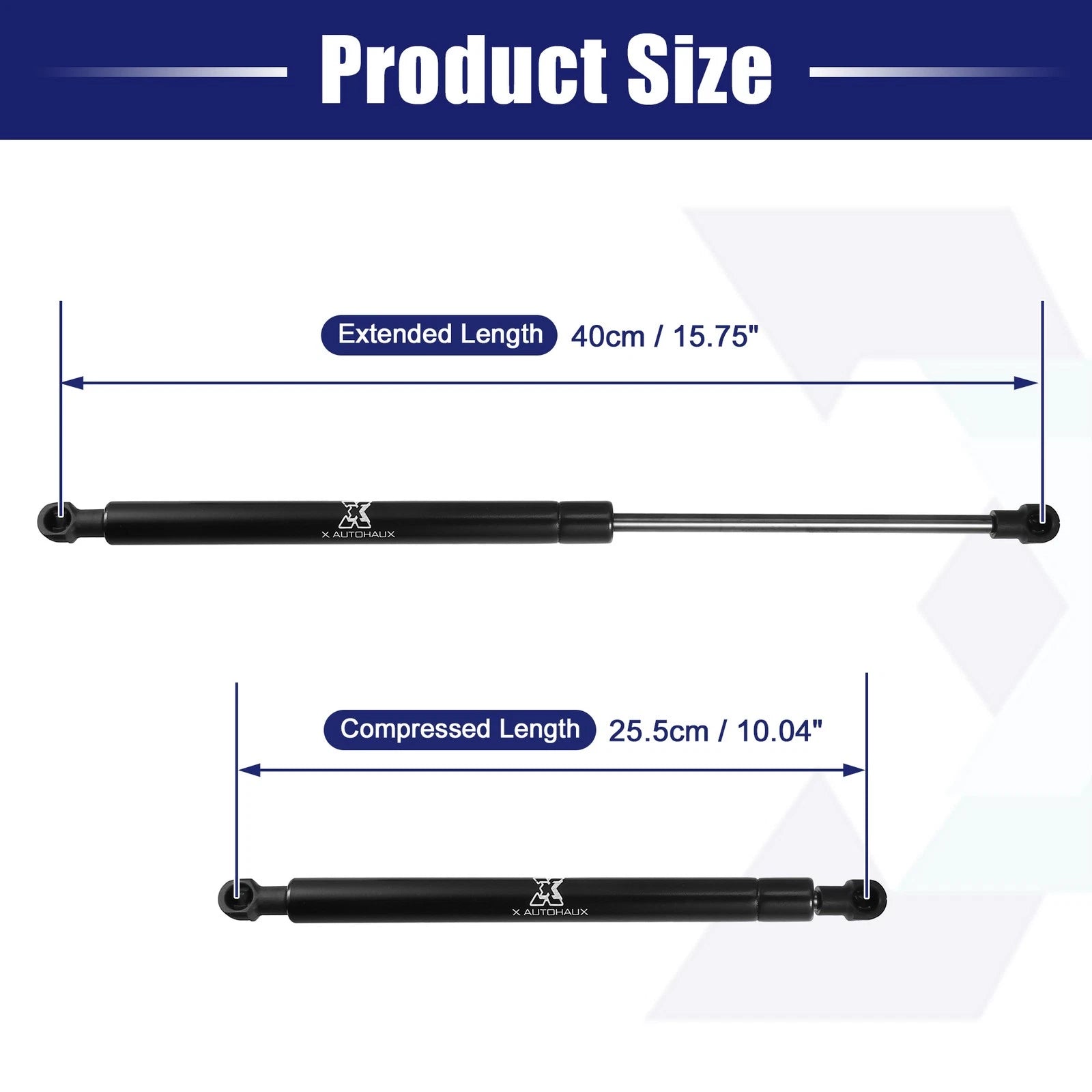 Hood Gas Lift Supports Front Replacement Pair for BMW 3 Series E90 (2005–2011)
