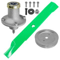 Deck Spindle Assembly with Pulley and Blade for Redmax CZT52 (2005–2018)