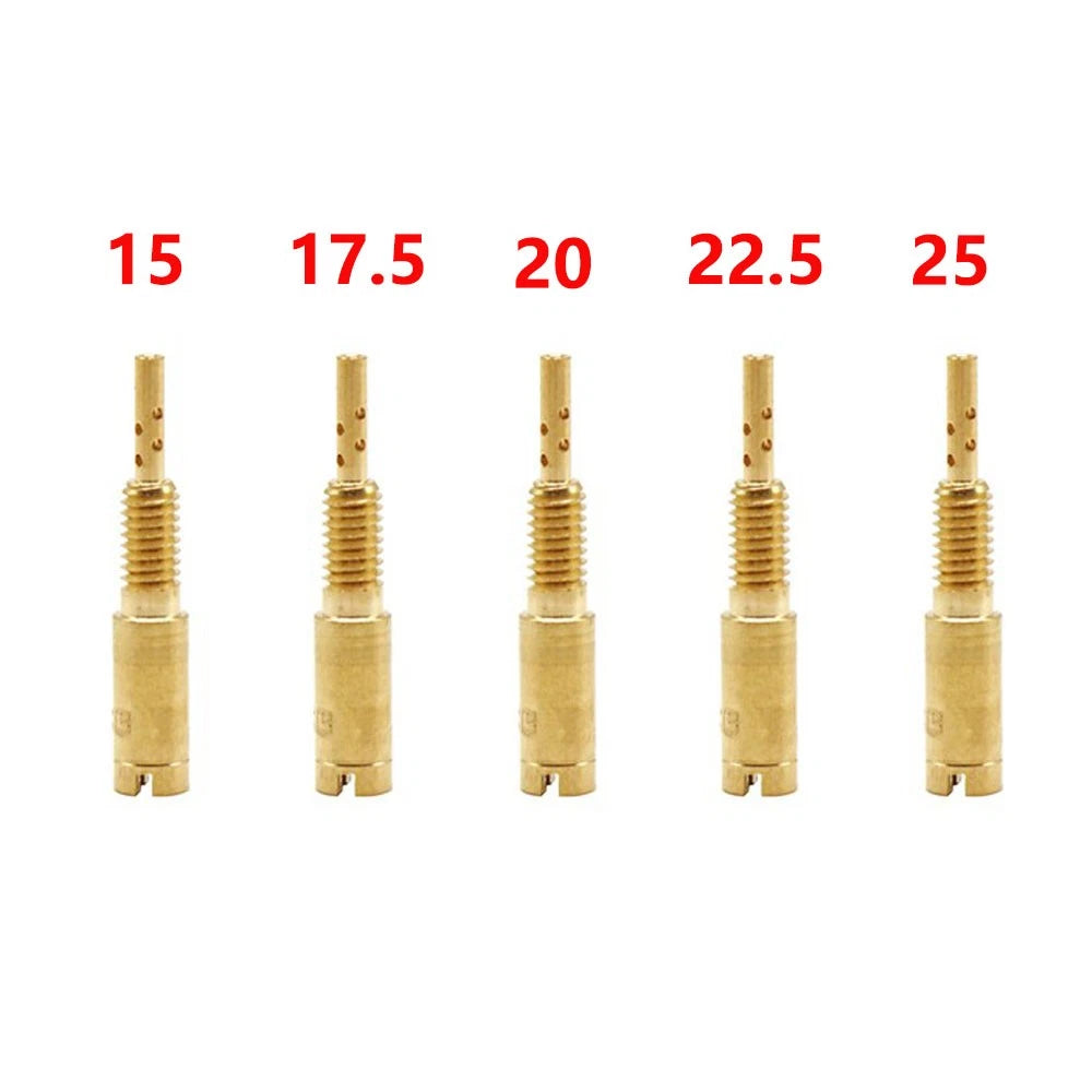 5pcs Carburetor Pilot Slow Jets Kit for Mikuni TM VM28/486 HSR42/45/48