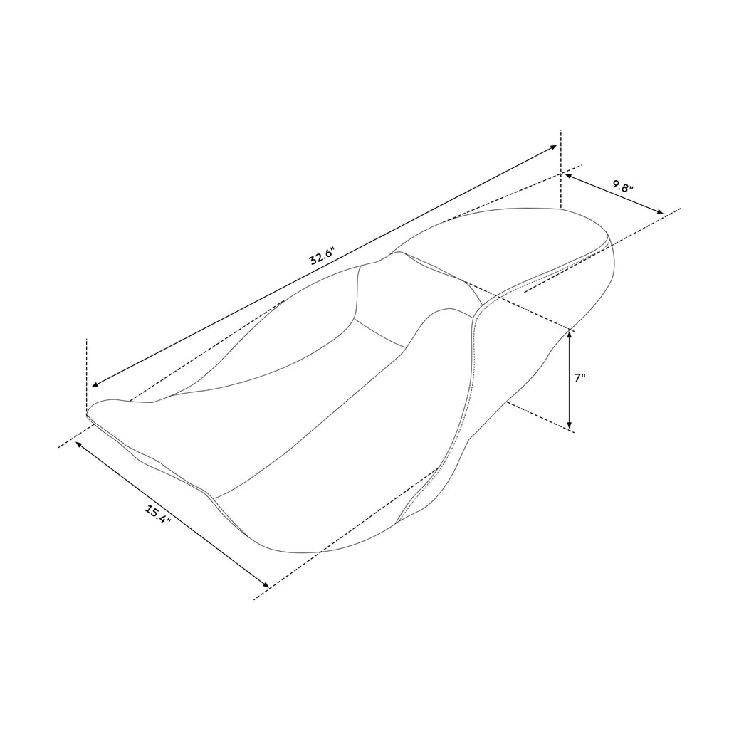 Driver & Passenger Seat for Harley Electra Road Glide (2009–2023)