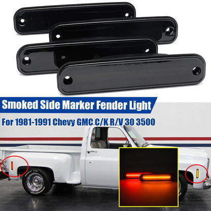 LED Side Marker Light for Chevy C10 C20 K10 GMC C1500 2500 (1973–1980)