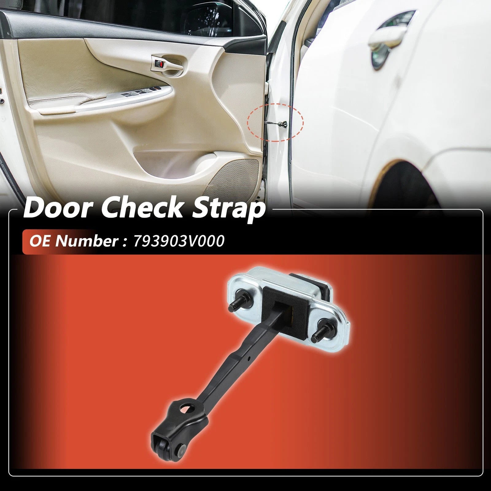 Front Right Door Check Strap Replacement for Hyundai Azera (2012–2017)