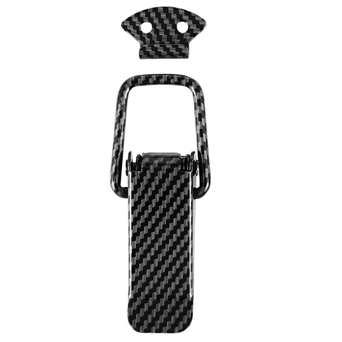 2 Pcs Carbon Fiber Quick Release Fastener for Fender Trunk Hatch Lids