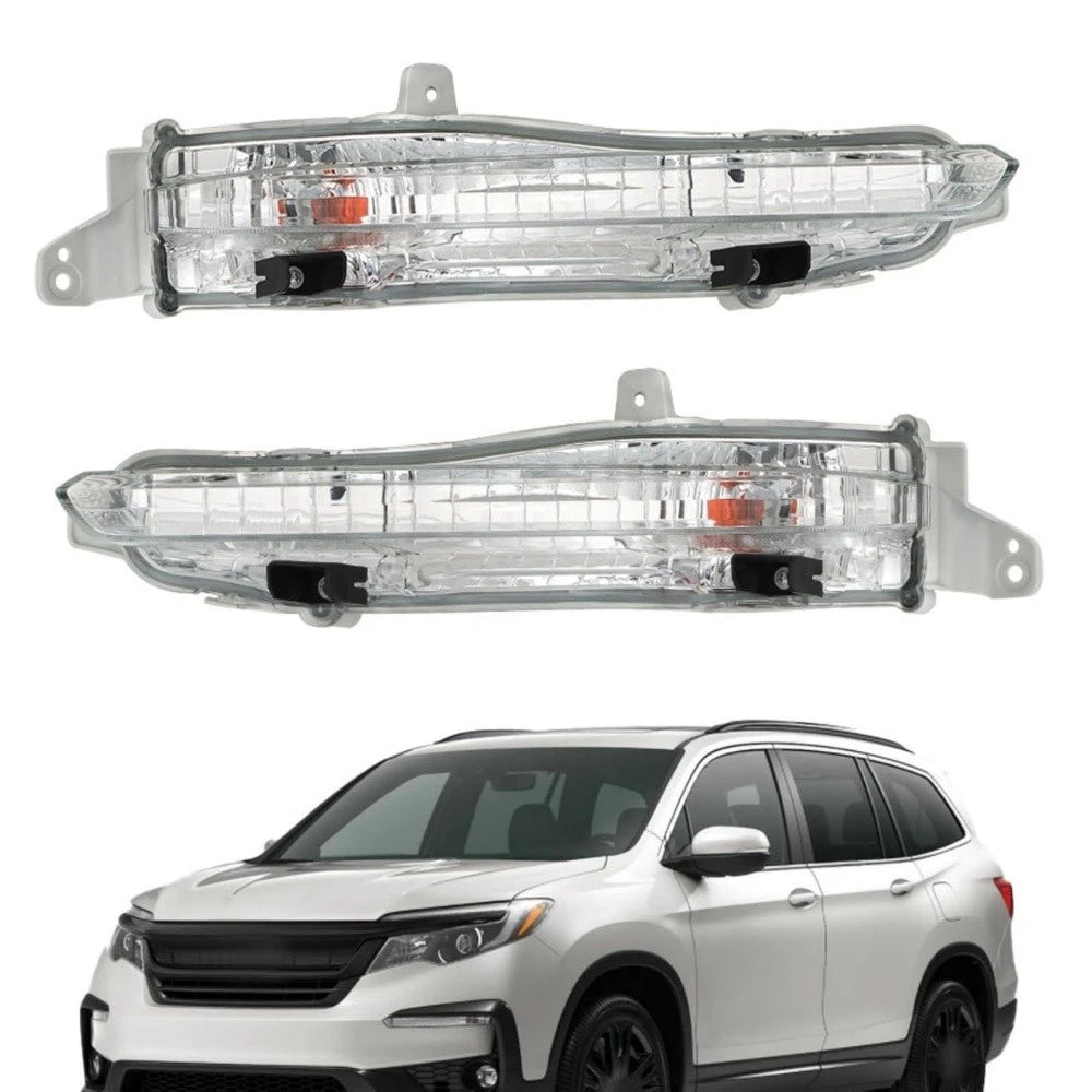 Set of 2 Front Turn Signal Lights for Honda Pilot (2019–2022)