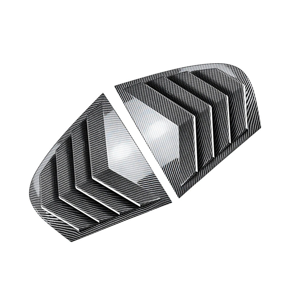 Rear Window Shutter Louver Cover Trim for BMW 5 Series E60 E61 (2004–2010)