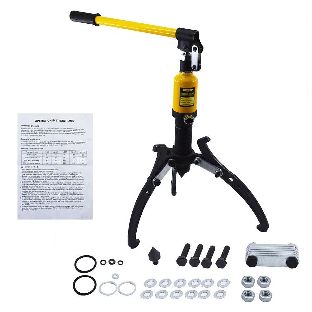 3-in-1 Hydraulic Gear Puller for Universal Applications (5T)
