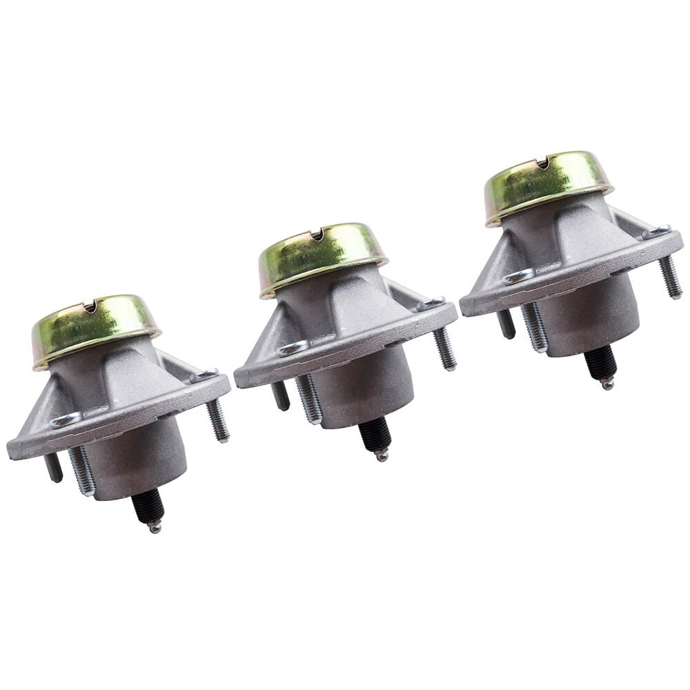3PCS Spindle Assembly for John Deere 48" 54" 62" Deck (AM135349 AM144377)