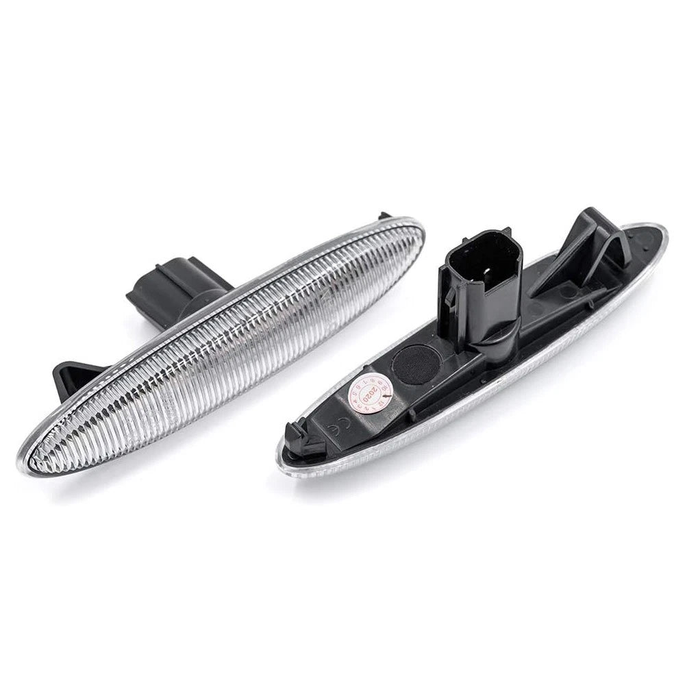 2X LED Clear Front Side Marker Indicator Lights for Toyota Camry (2006–2011)