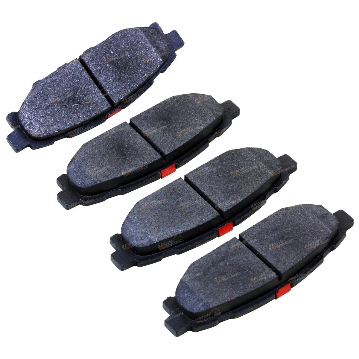 Set of 4 Brembo Rear Disc Brake Pads for Subaru Forester (2008–2010)