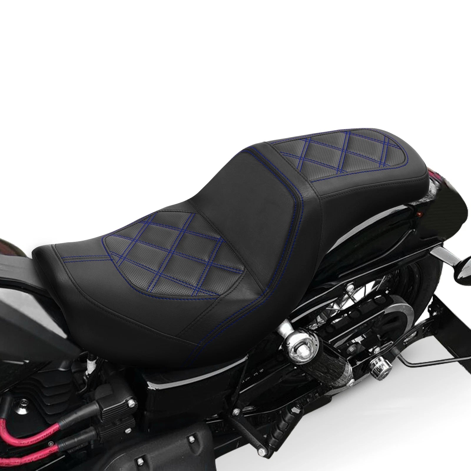 Driver & Passenger Seat for Harley Dyna Street Bob FXDB FXDF FXDC (2006–2017)